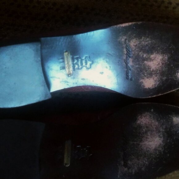 Mezlan Brown Genuine Lizard Leather Loafers Men Size 11 Slip On Comfortable - Picture 11 of 15